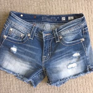 Size 27 Miss Me Jean Shorts